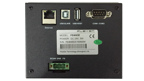 FLEXEM 4,3" METAL KASA FE4043E