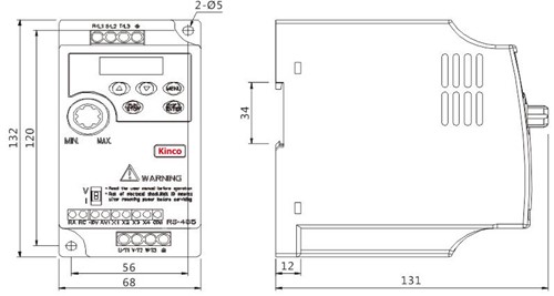 CV20-2S SERİSİ 0,75 kW