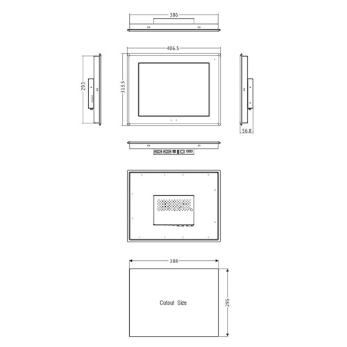 KİNCO 15" ETHERNETLİ